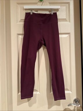 Fabletics' Plum High-Waist Leggings